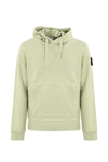 Stone Island Cotton Sweatshirt 64151 In Green