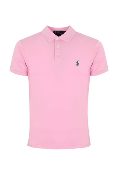 Polo Ralph Lauren Polo Shirt With Logo In Pink