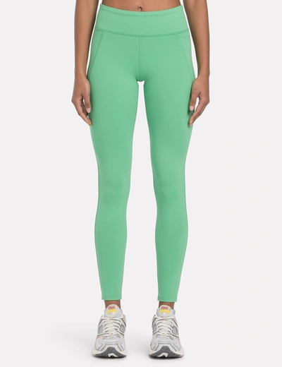 Reebok Lux Leggings In Green