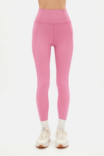 Girlfriend Collective Chateau Compressive High-rise Legging In Pink
