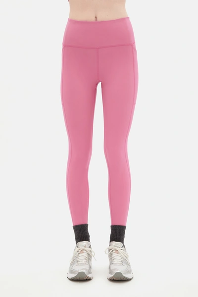 Girlfriend Collective Chateau Compressive Pocket Legging In Pink