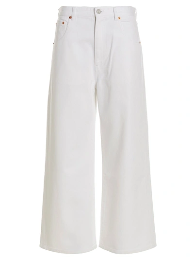 Valentino Garavani Women  Denim Jeans In White