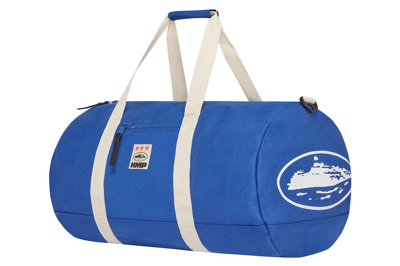 Pre-owned Corteiz Hmp Duffle Bag Blue