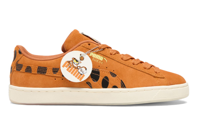 Pre-owned Puma Suede Cheetos Chester Cheeto In Rickie Orange/for All Time Red/warm White