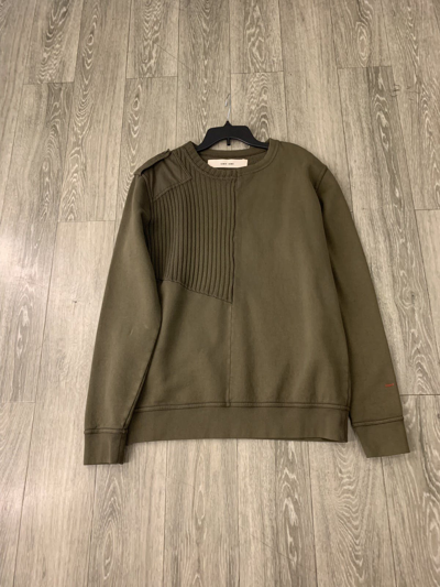 Pre-owned Damir Doma Wouko Sweater In Washed Military
