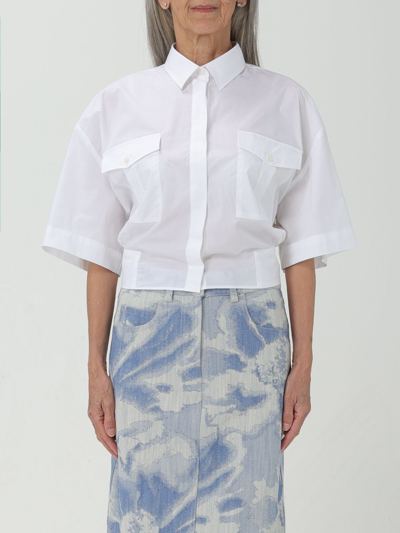 Msgm Shirt  Woman Color White