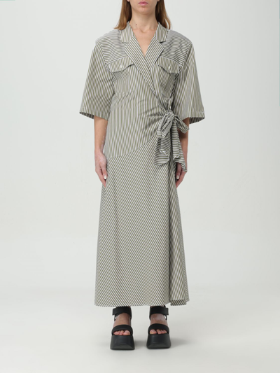 Msgm Dress  Woman Color Military