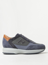 Hogan Interactive H Suede Low-top Sneakers In Multi