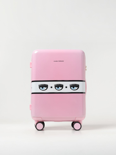 Chiara Ferragni Travel Case  Woman Colour Pink