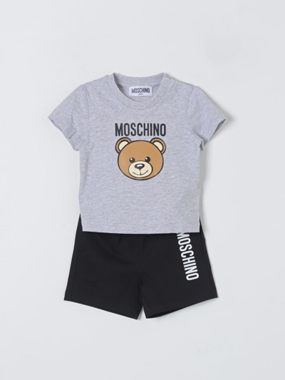 Moschino Baby Jumpsuit  Kids Color Grey