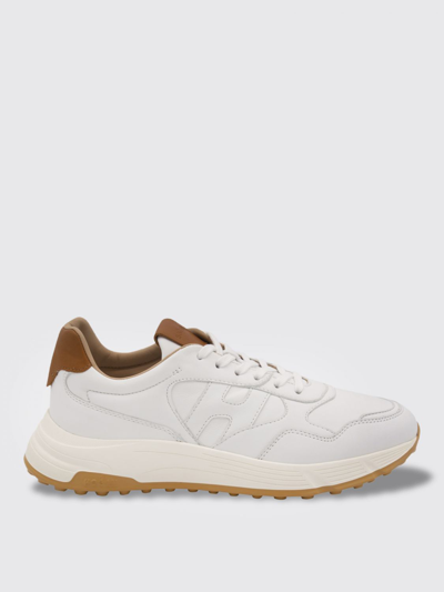 Hogan Panelled Lace In White