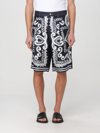 Dolce & Gabbana Bermuda Shorts In Multicolor Fabric In Multicolor