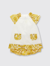 YOUNG VERSACE ROMPER YOUNG VERSACE KIDS COLOR WHITE,F16847001