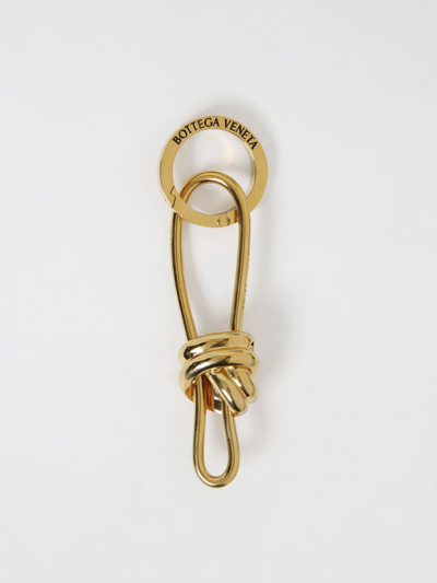 Bottega Veneta Key Chain  Woman Color Brass In Gold