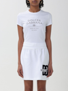 Dolce & Gabbana Logo Lettering-print Crewneck T-shirt In White