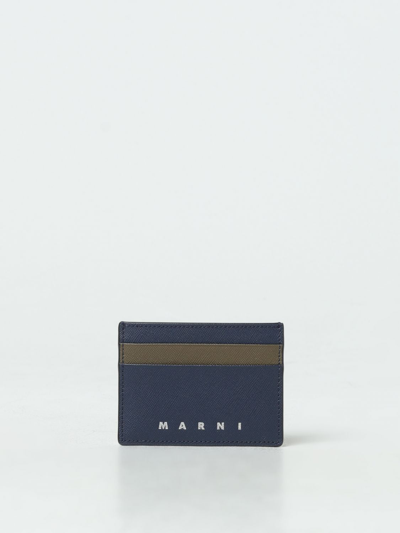 Marni Wallet  Men Colour Blue