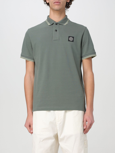 Stone Island Polo Shirt  Men Colour Green