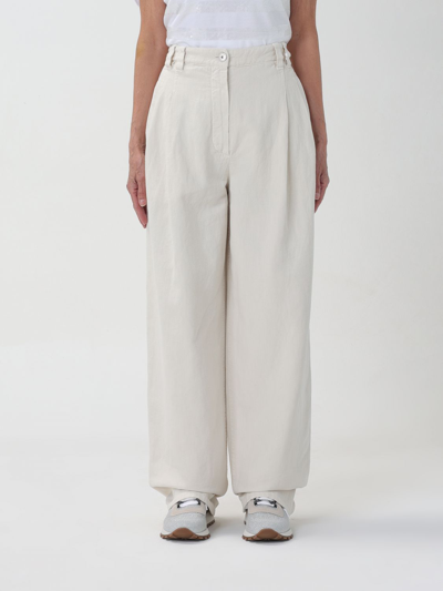 Brunello Cucinelli Pants  Woman Color White