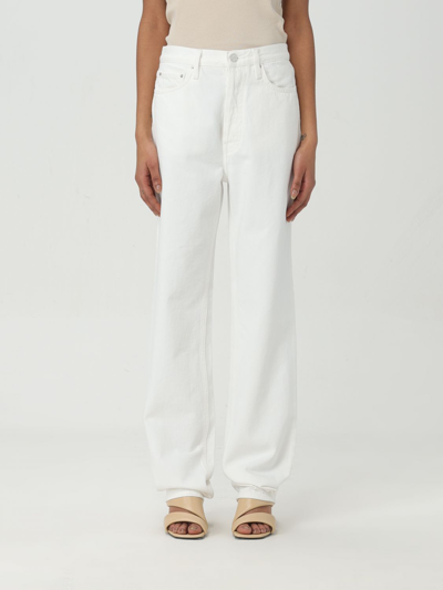 Totême Jeans Toteme Woman Color White