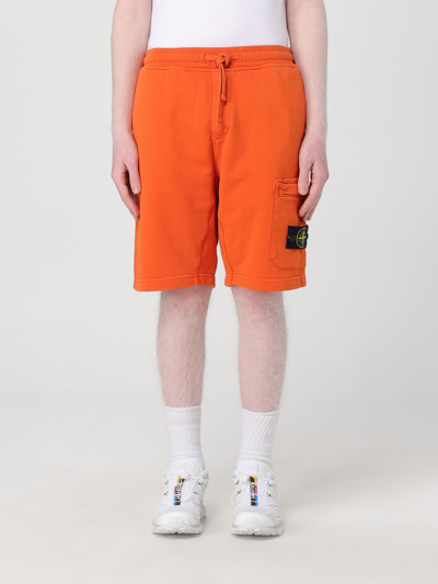 Stone Island Short  Men Color Sky