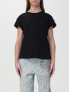 Golden Goose Distressed T-shirt In Black