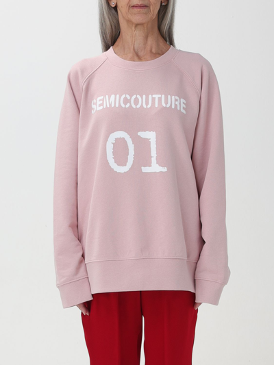 Semicouture Sweatshirt  Woman Color Pink