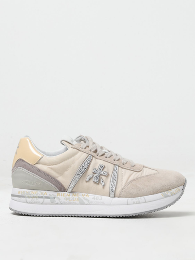 PREMIATA SNEAKERS PREMIATA WOMAN COLOR BEIGE,409653022