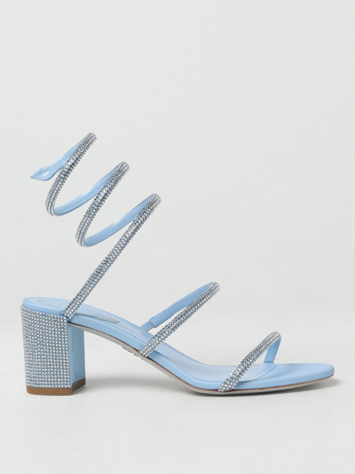 RENÉ CAOVILLA 高跟鞋 RENE CAOVILLA 女士 颜色 浅蓝色,F28416011