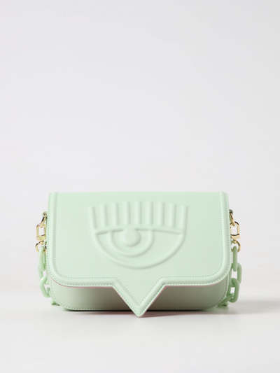 Chiara Ferragni Crossbody Bags  Woman Colour Green