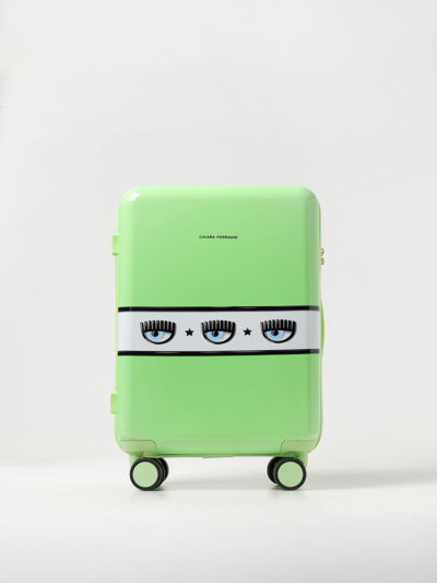 Chiara Ferragni Travel Case  Woman Color Green