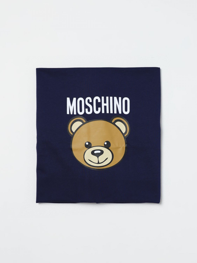 Moschino Baby Blanket  Kids Color Blue