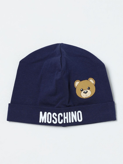 Moschino Baby Hat  Kids Color Blue