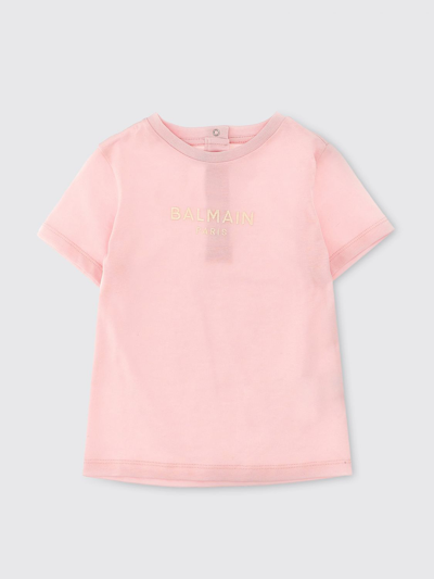 Balmain Babies' T-shirt  Kids Kids Colour Pink