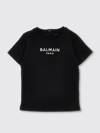 Balmain Babies' T-shirt  Kids Kids Color Black