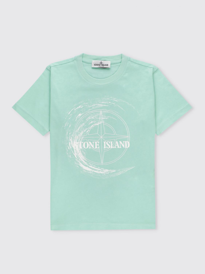 Stone Island Junior T-shirt  Kids Color Green
