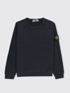 Stone Island Junior Sweater  Kids Color Blue