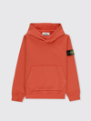 Stone Island Junior Sweater  Kids Color Orange