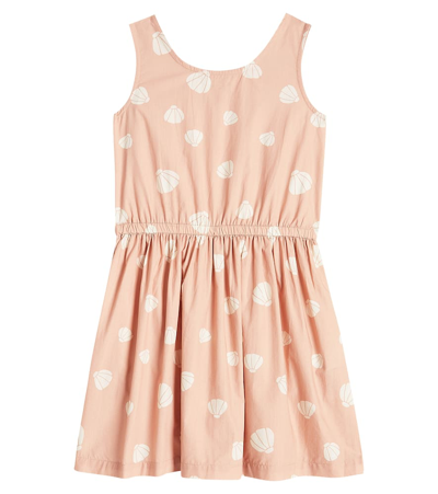 Liewood Kids' Idaho Printed Cotton Dress In Pink