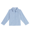 Liewood Kory Checked Seersucker Overshirt In Blue
