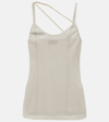 MISSONI KNITTED COTTON-BLEND TANK TOP