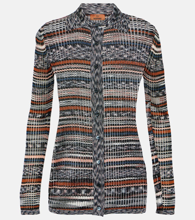 Missoni Striped Top In Multicoloured