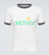 ERL VENICE PRINTED COTTON JERSEY T-SHIRT