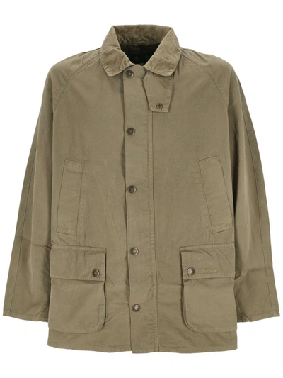 Barbour Jackets In Bleached Olive