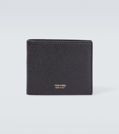 Tom Ford Leather Wallet In Black