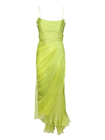 Maria Lucia Hohan Lime Green Siona Dress