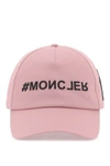 MONCLER MONCLER GRENOBLE BASEBALL CAP MADE OF GAB