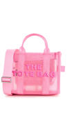 MARC JACOBS THE MESH SMALL TOTE BAG CANDY PINK