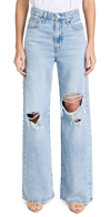 Levi's Ribcage Ripped High Waist Wide Leg Jeans In Probably Okay