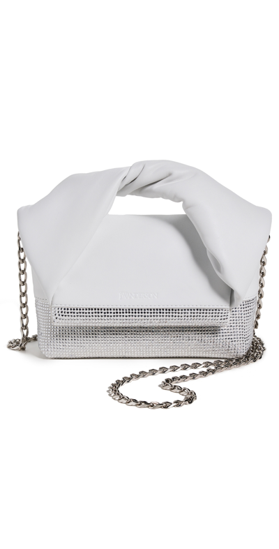 Jw Anderson Crystal Small Twister Bag White