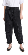 ISABEL MARANT ÉTOILE IVY JEANS FADED BLACK